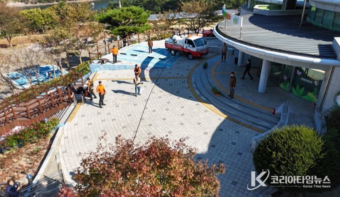 남해힐링숲타운 합동 소방훈련