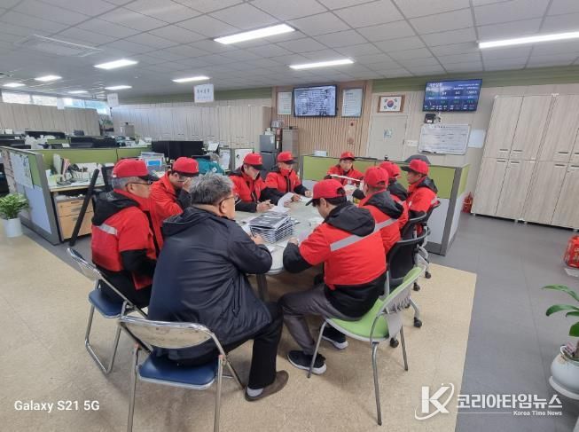 합천군 용주면, 산불감시원 직무교육실시 및 산불예방활동 돌입