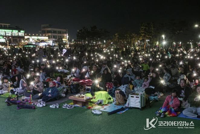 2025 당진 삽교호 드론 라이트 쇼 현장