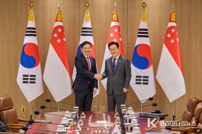 한국·싱가포르 정상회담(대통령실)