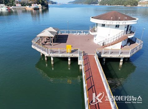 통영 북신만 해상산책로,