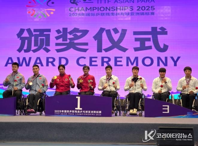 장수군 장애인탁구선수단, 국제·전국대회서 잇단 쾌거