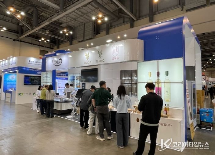 기장군이 지역 수산물 홍보를 위해 지역 업체와 함께 2025 부산국제수산EXPO에 참가했다