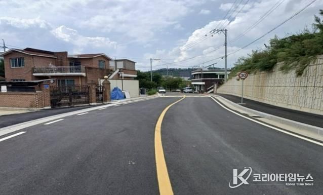 청주시, 농어촌도로 조성으로 농촌지역 교통망 확충