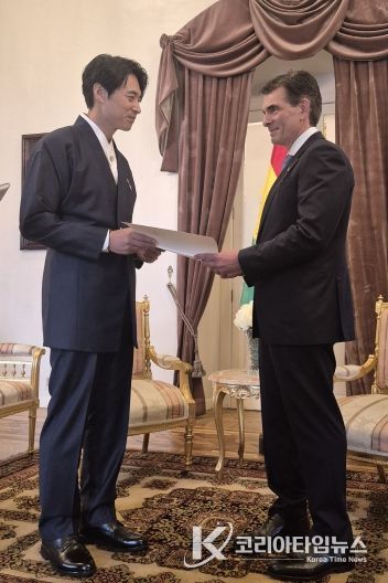 한-볼리비아 사진1(파스 대통령)