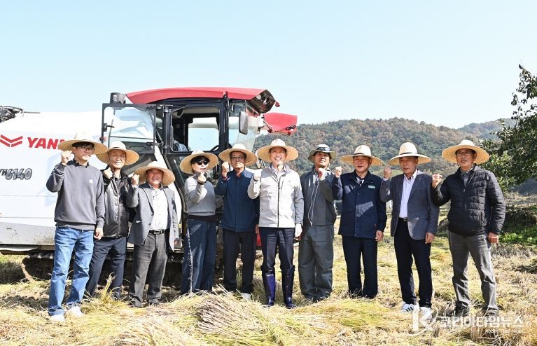 11월 6일 벼베기행사