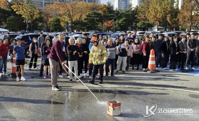 수원시 영통구, 화재대응 능력 향상을 위한 2025년 합동소방훈련 실시