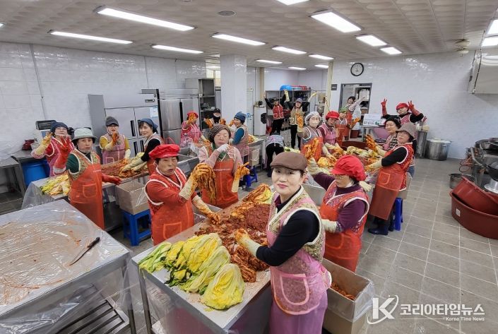 진안군여성단체협의회,‘사랑의 김장김치 나누기’행사 개최