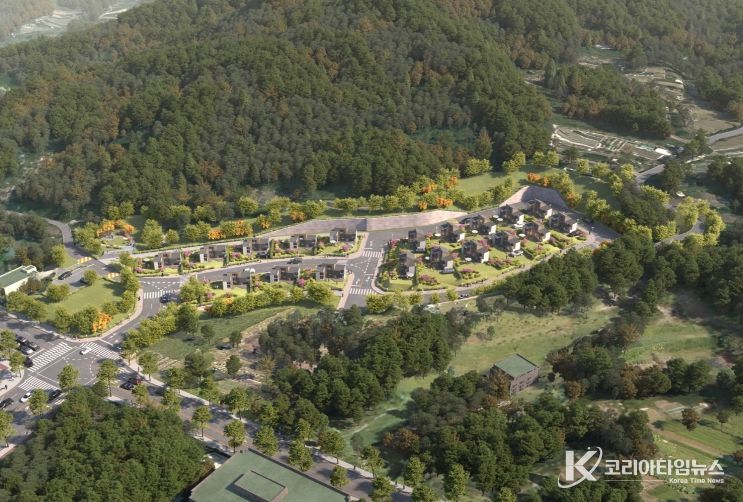 자은지구 이주단지 조감도