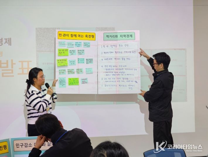 옥천군 공동의제발굴 민관 합동워크숍