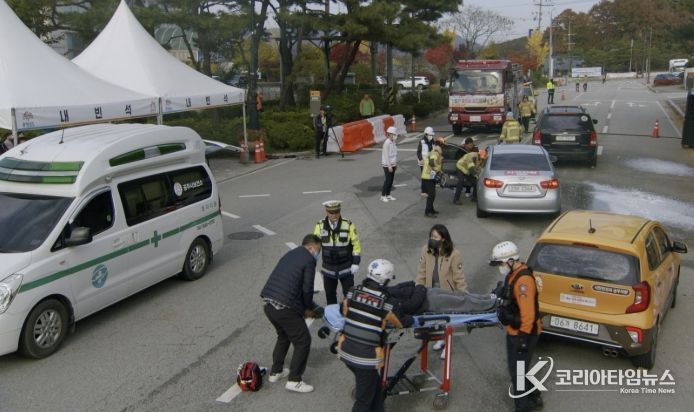 공주시, 겨울철 폭설 대응 민관군 합동훈련