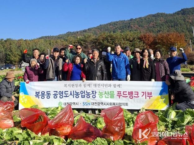 “올해는 드림텃밭에 배추와 무가 자랐어요”