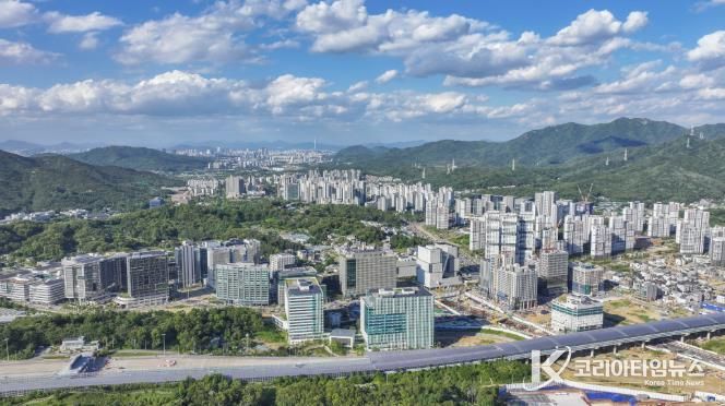 과천지식정보타운 모습