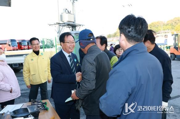 완주군, 3,354톤 공공비축미 매입-용진농협