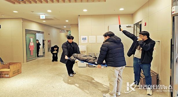 연수구시설안전관리공단, 옹암체육센터 소방훈련… ‘현장 대응력 강화’ 박차