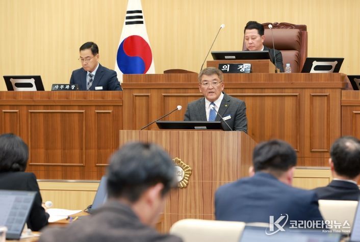 김학동 예천군수, 시정연설서 2026년 군정 운영방향 제시