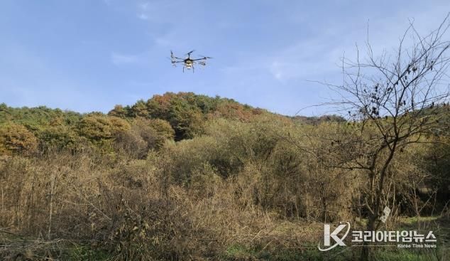 포천시, 아프리카돼지열병(ASF) 차단 위한 야생동물 기피제 살포