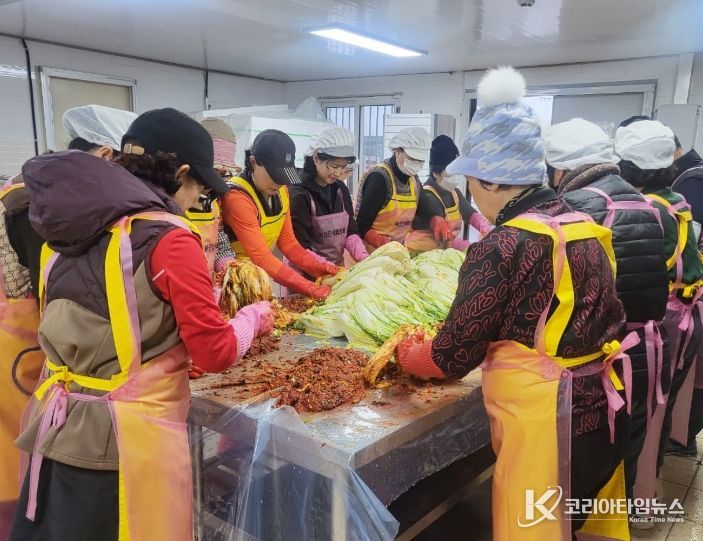 바르게살기 함양군협의회 여성봉사회, 사랑의 김장 나눔
