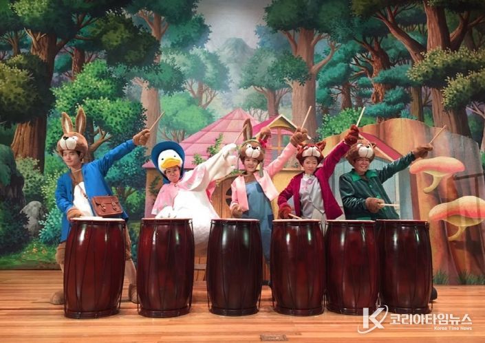 달성 아동극 시리즈 뮤지컬 ‘피터래빗’ 공연사진