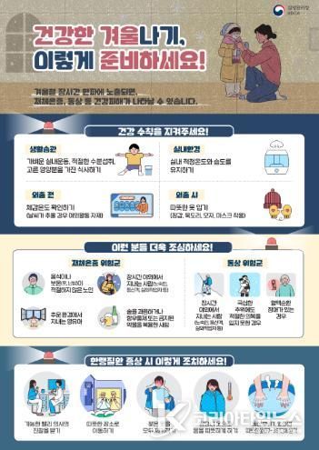 울진군, 겨울철 ‘한랭질환 감시체계’ 본격 가동