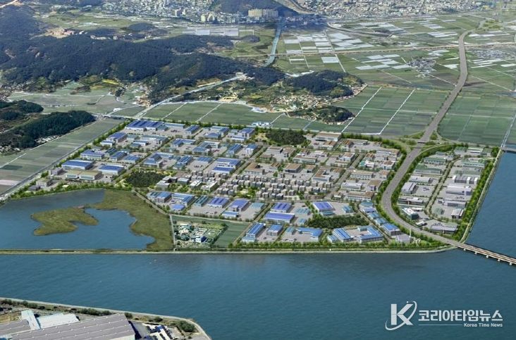 광양만권 세풍산업단지 조감도