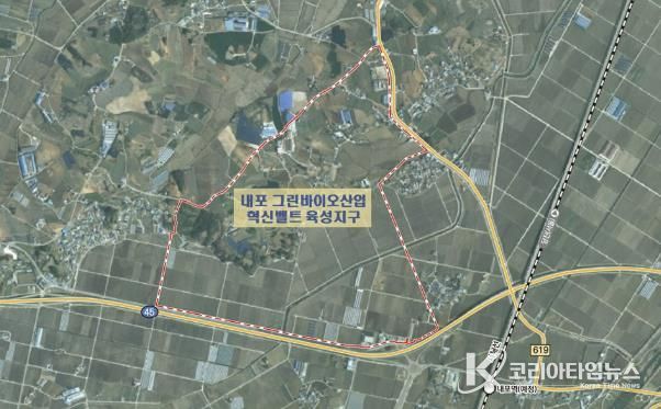 그린바이오산업 육성지구 지정 현황