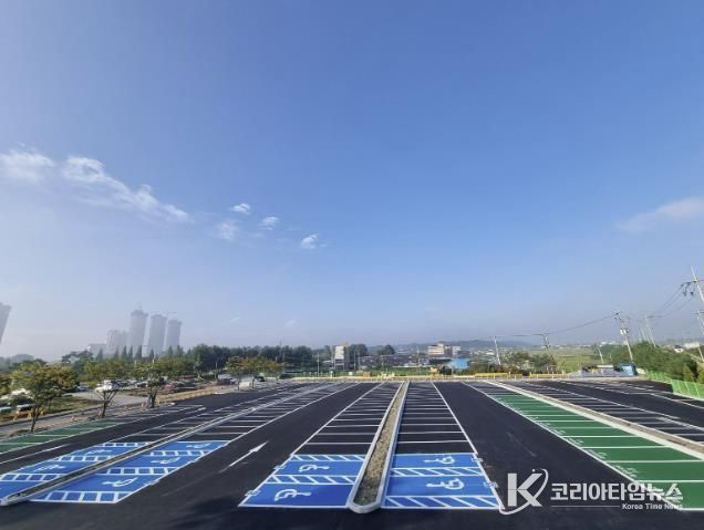 청주시 문암생태공원, 주차장 확장 등 시설개선 완료