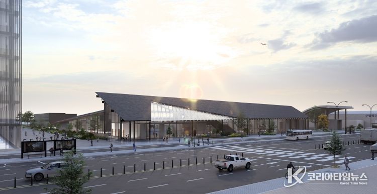대전시 유성복합터미널 조감도