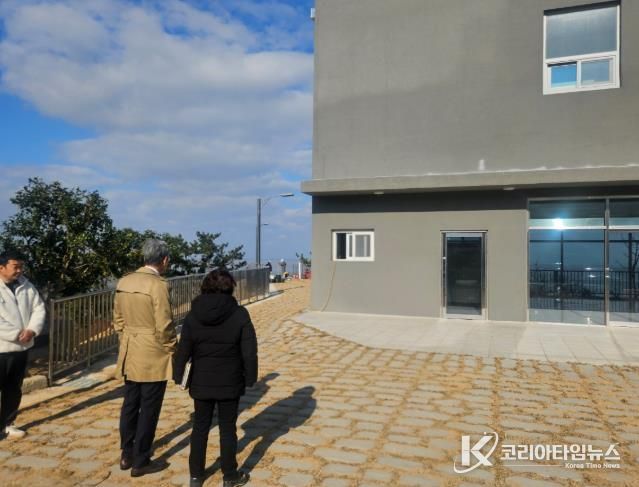 영광군, 송광민 부군수 창우활력센터 신축공사 현장 점검