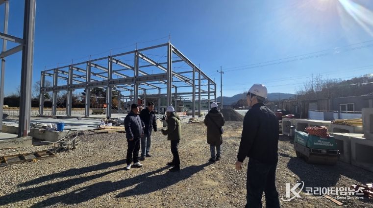 칠곡군, 동절기 화재 대비 건축공사장 안전 점검 실시