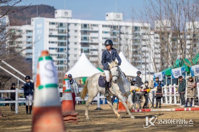 순천시, 제1회 팔마 유소년 승마대회
