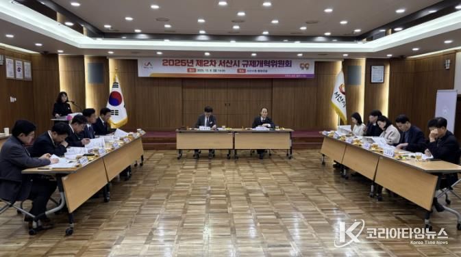 지난 8일 시청 중회의실에서 열린 규제개혁위원회