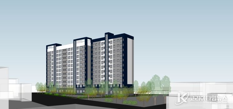 신혼·청년 공공임대주택 신축건물 배치도