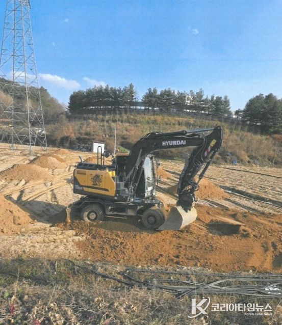 객토지원사업 모습