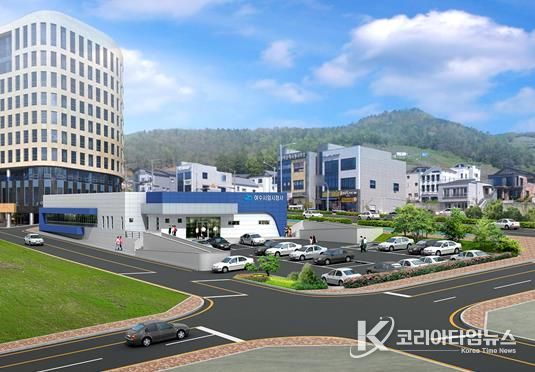 여수시 웅천 임시청사 조감도