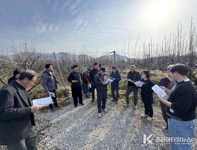 정읍 배 농가, 스마트 방제