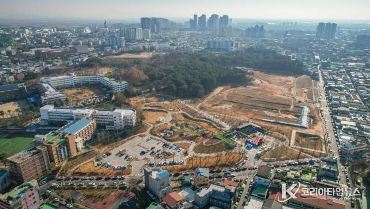 도시에 숲을 더하다... 익산, '명품 공원도시' 완성