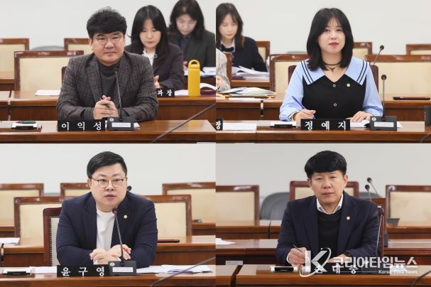 부평구의회, 의원발의 조례안 4건 상임위 통과