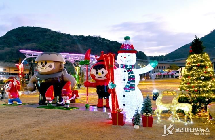 ‘순창 미리크리스마스’, 가족 관광객과 함께 성황리 마무리