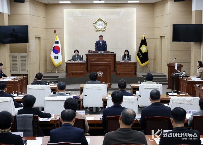계룡시의회, 제185회 2차 정례회 모두 마무리