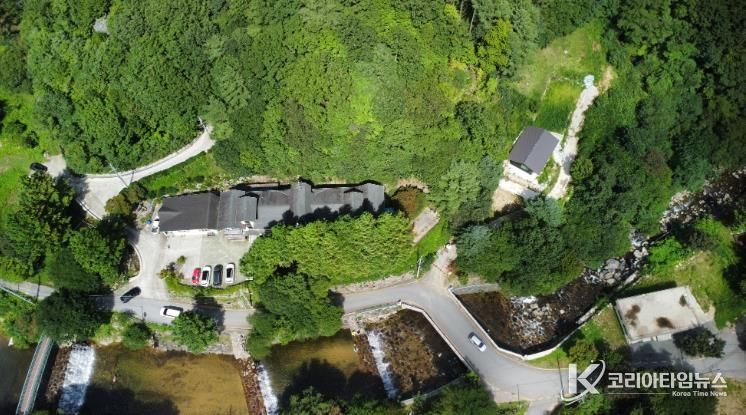 용추자연휴양림 전경