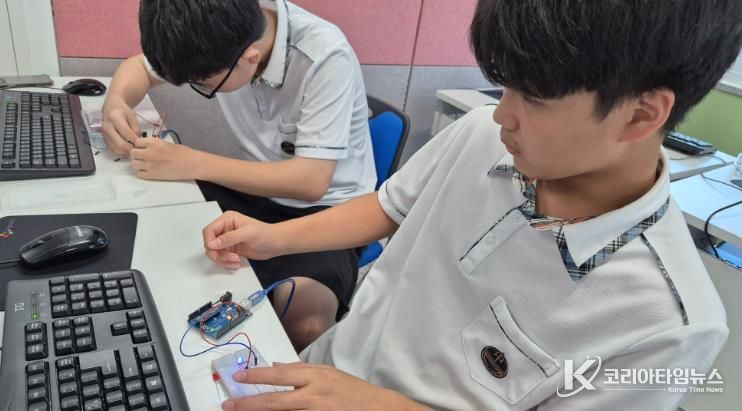 장수군, 전북대학교 생활과학교실과 협력해 중학생 SW 교육 운영