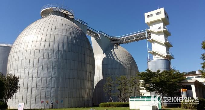 덕동물재생센터 소화조전경