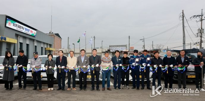 ‘청소면 불러보령’ 공공형 택시 개통식