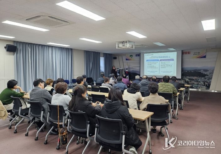 영주시, 생활권 단위 로컬브랜딩 활성화 사업 주민설명회가 진행되고 있다.
