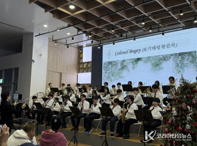 ‘올키즈스트라 아산’ 정기연주회 모습.