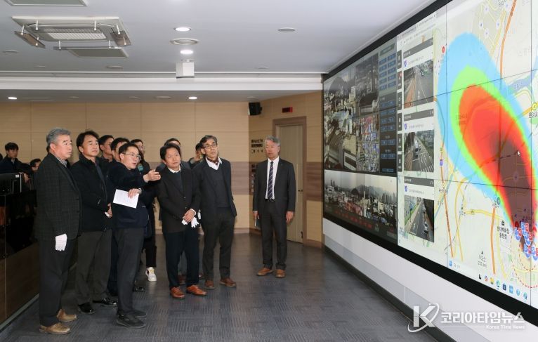 청주시, 청주산단 통합관제센터 구축 완료