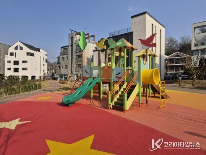 과천시 찬우물 어린이공원 모습