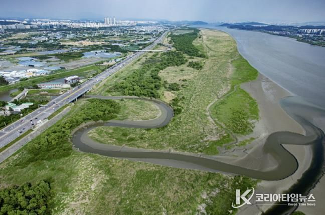 람사르 고양장항습지 전경