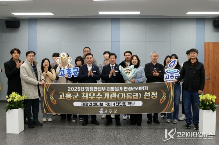 고흥군, 행안부 지방물가 안정관리 최우수기관 선정..